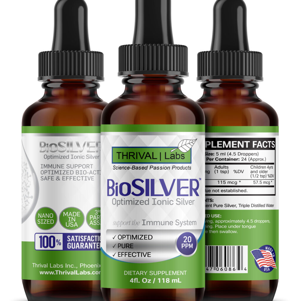 Colloidal Silver 3 BioSilver Combine