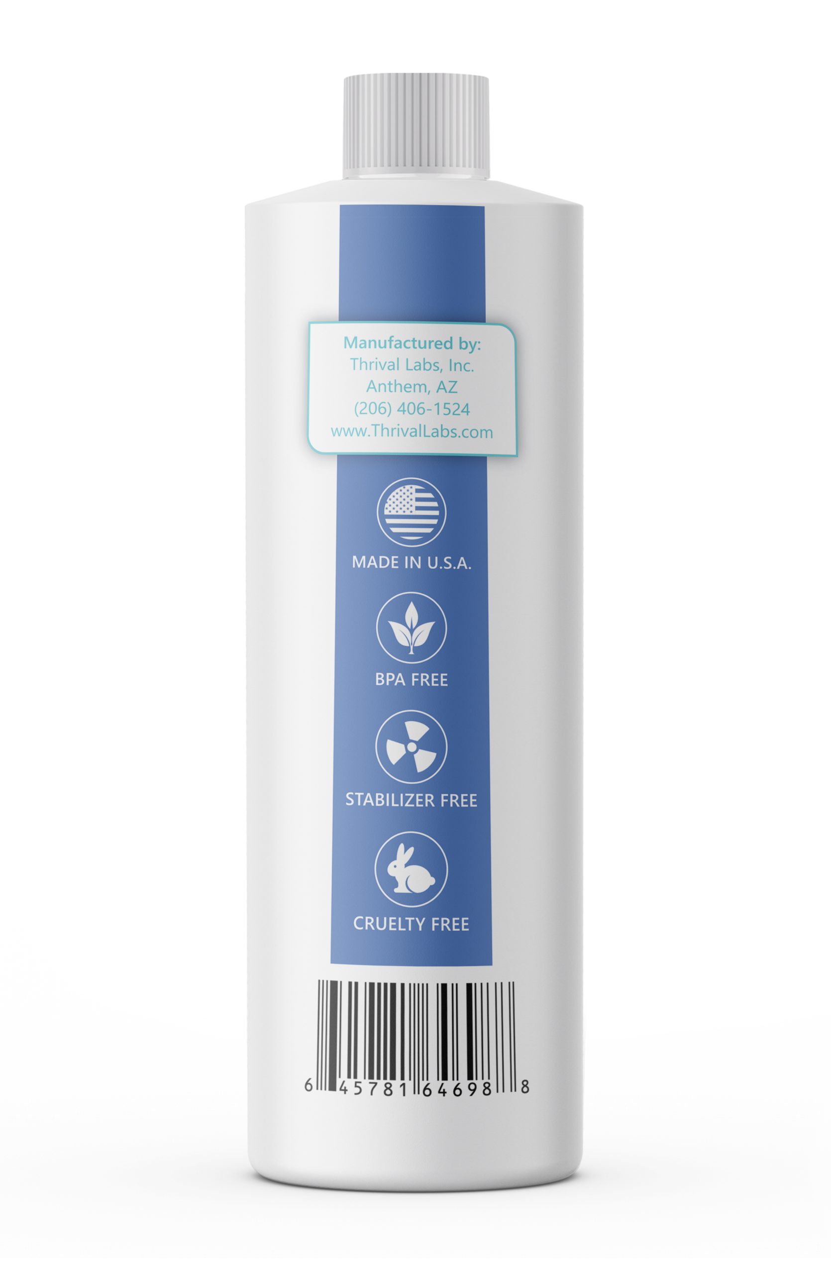 ProH2O2 Food Grade 3% Hydrogen Peroxide by Thrival Labs - A USA-Made Natural Cleaner With No Added Toxic Stabilizers for Medical, Household, and Personal Use 13 ProH2O2 Food Grade 3% Hydrogen Peroxide by Thrival Labs - A USA-Made Natural Cleaner With No Added Toxic Stabilizers for Medical, Household, and Personal Use - Image 13