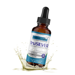 Alternative view of TruSILVER 20 PPM True Colloidal Silver Liquid, Optimized Bio-Active Nano-Sized Liquid Silver for Immune Support, Dark Glass Bottle - Thrival Labs
