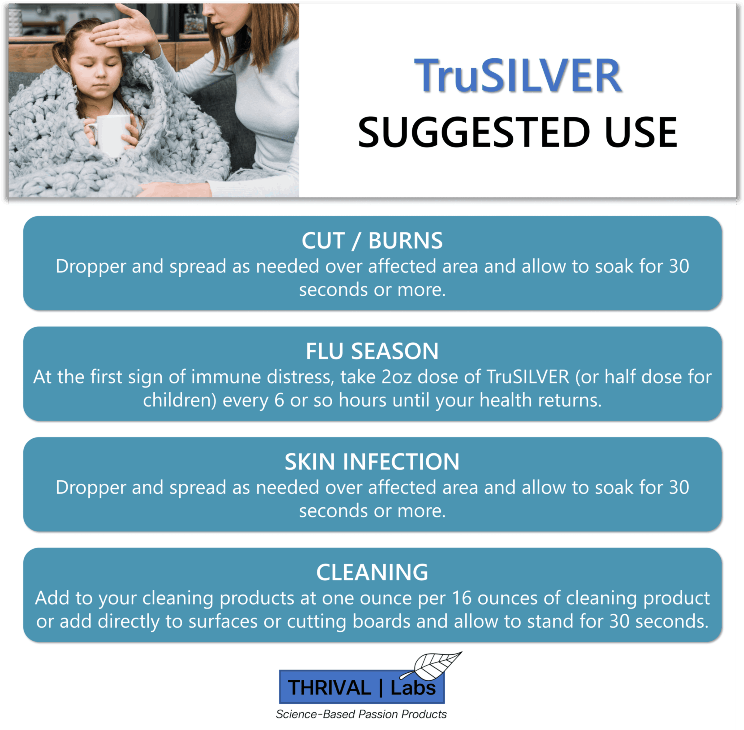 TruSILVER 20 PPM True Colloidal Silver Liquid, Optimized Bio-Active Nano-Sized Liquid Silver for Immune Support, Dark Glass Bottle - Thrival Labs 7 TruSILVER 20 PPM True Colloidal Silver Liquid, Optimized Bio-Active Nano-Sized Liquid Silver for Immune Support, Dark Glass Bottle - Thrival Labs - Image 7