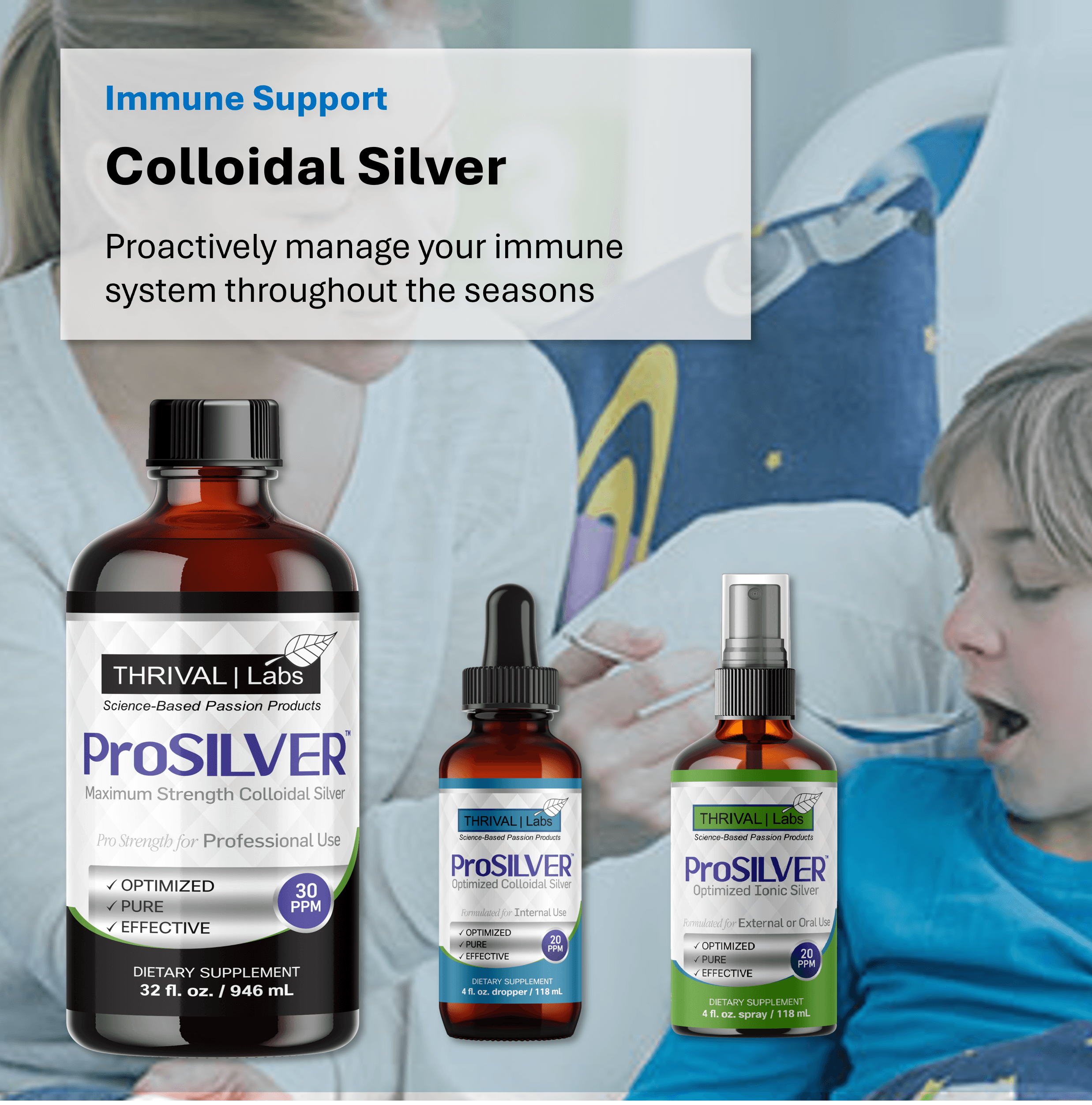 ProSILVER Green Label 20 PPM Ionic Colloidal Silver Liquid, Optimized Bio-Active Nano-Sized Liquid Silver for External Immune Support, Dark Glass Bottle - Thrival Labs 10 ProSILVER Green Label 20 PPM Ionic Colloidal Silver Liquid, Optimized Bio-Active Nano-Sized Liquid Silver for External Immune Support, Dark Glass Bottle - Thrival Labs - Image 10