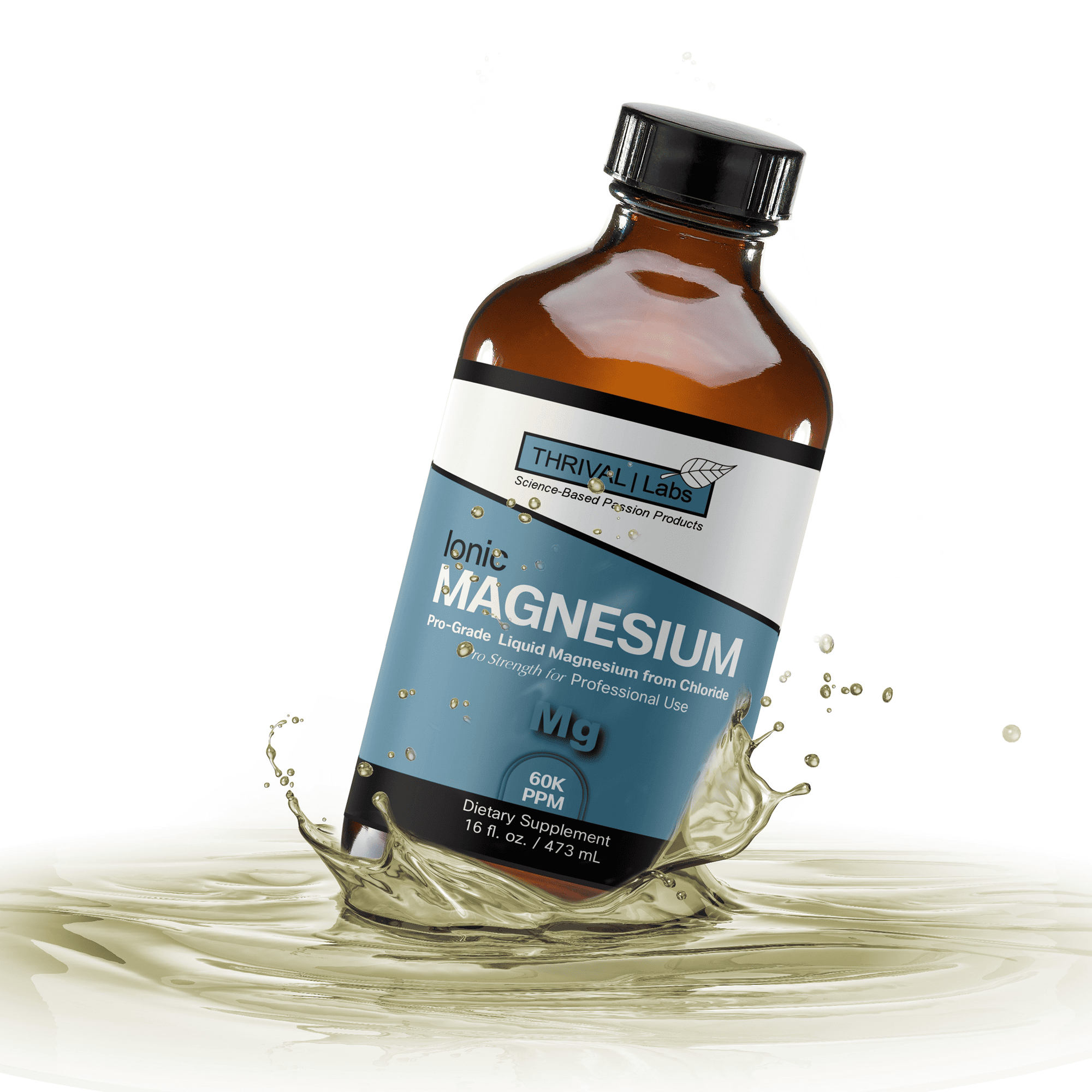 Thrival Labs Liquid Ionic Magnesium Supplement | Professional Strength with Highest & Fastest Absorption - Calm Mood, Sleep, Muscle Cramps & Spasms, Aid Energy & Vitality, Natural Laxative 15 Thrival Labs Liquid Ionic Magnesium Supplement | Professional Strength with Highest & Fastest Absorption - Calm Mood, Sleep, Muscle Cramps & Spasms, Aid Energy & Vitality, Natural Laxative - Image 15