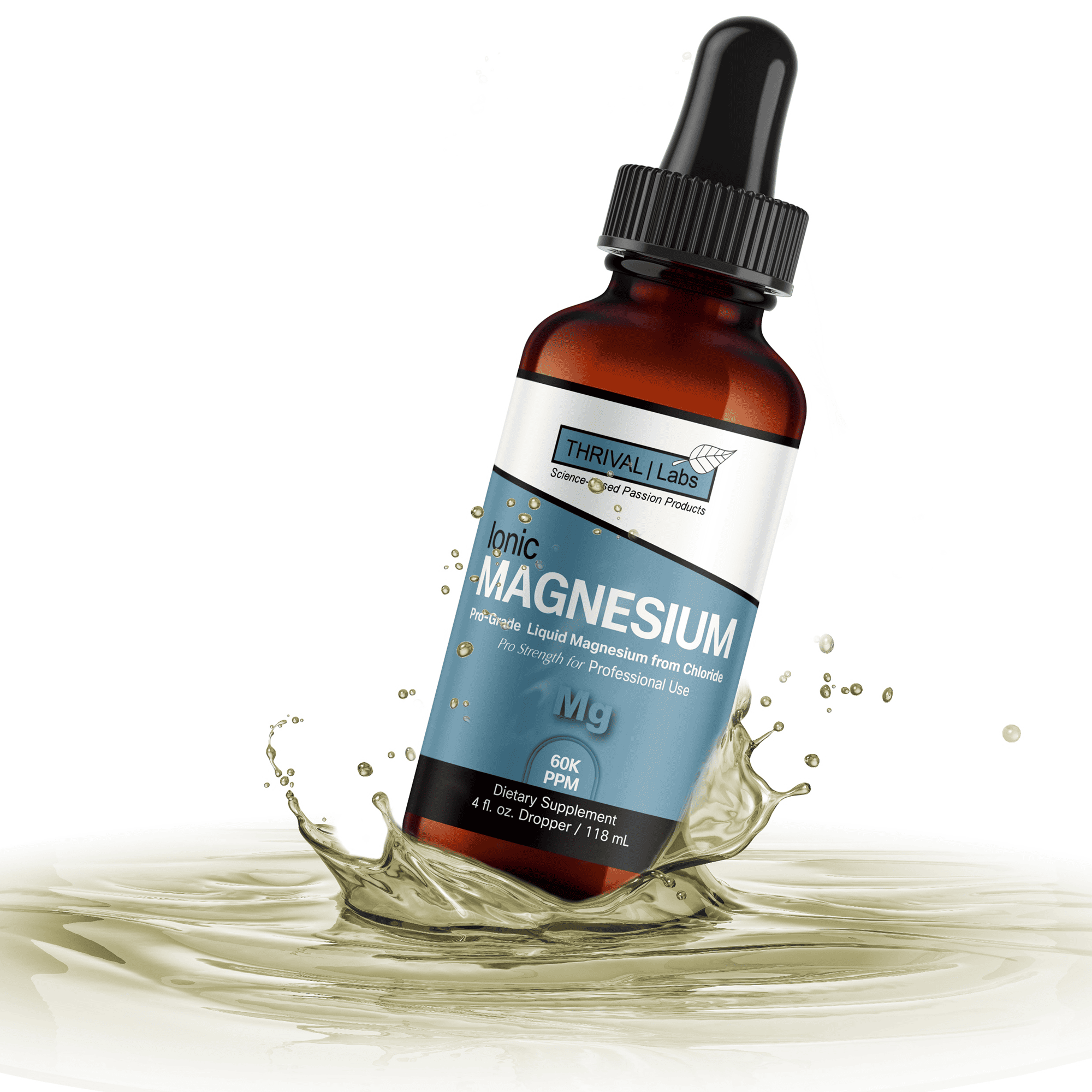 Thrival Labs Liquid Ionic Magnesium Supplement | Professional Strength with Highest & Fastest Absorption - Calm Mood, Sleep, Muscle Cramps & Spasms, Aid Energy & Vitality, Natural Laxative 13 Thrival Labs Liquid Ionic Magnesium Supplement | Professional Strength with Highest & Fastest Absorption - Calm Mood, Sleep, Muscle Cramps & Spasms, Aid Energy & Vitality, Natural Laxative - Image 13