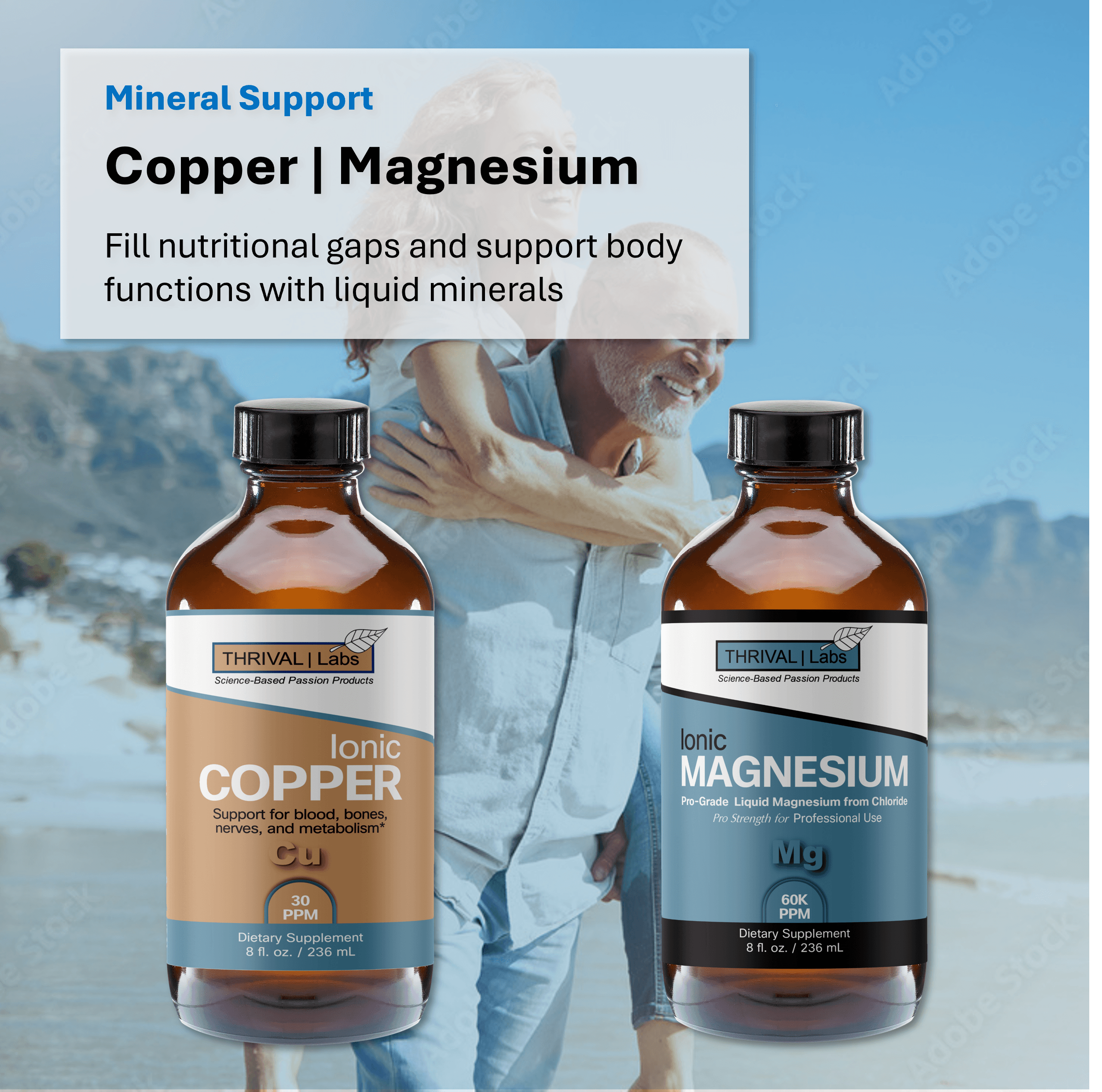 Ionic Colloidal Copper Liquid (30 PPM) | Mental Clarity & Nerve Function | Hair, Skin, Nails & Collagen | Red Blood Cells & Energy Production | Cholesterol Levels & Blood Pressure - Thrival Labs 7 Ionic Colloidal Copper Liquid (30 PPM) | Mental Clarity & Nerve Function | Hair, Skin, Nails & Collagen | Red Blood Cells & Energy Production | Cholesterol Levels & Blood Pressure - Thrival Labs - Image 7