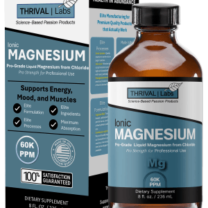 Home 11 Thrival Labs Liquid Ionic Magnesium Supplement | Professional Strength with Highest & Fastest Absorption - Calm Mood, Sleep, Muscle Cramps & Spasms, Aid Energy & Vitality, Natural Laxative